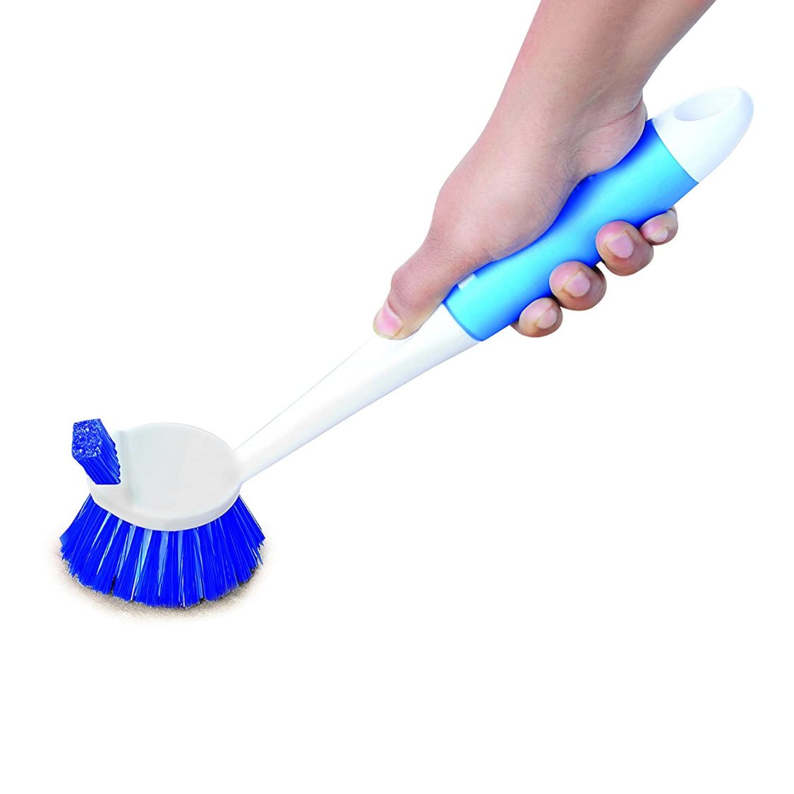 Blue|Kleeno Dual Action Sink and Dish Brush