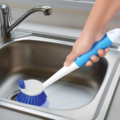 Kleeno Dual Action Sink and Dish Brush Blue