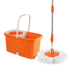 Kleeno Hi Clean Spin Mop Orange
