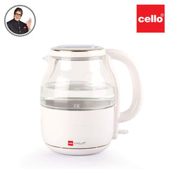 Quick Boil Glassy H2O Electric Kettle, 1200ml White / 1200ml / 1200 Watts