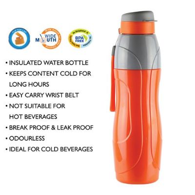 Puro Sports 900 Water Bottle, 720ml Orange / 720ml / 1 Piece