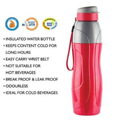 Puro Sports 900 Water Bottle, 720ml Red / 720ml / 1 Piece