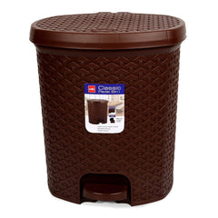 Classic Pedal Dustbin Brown / 6 Litres