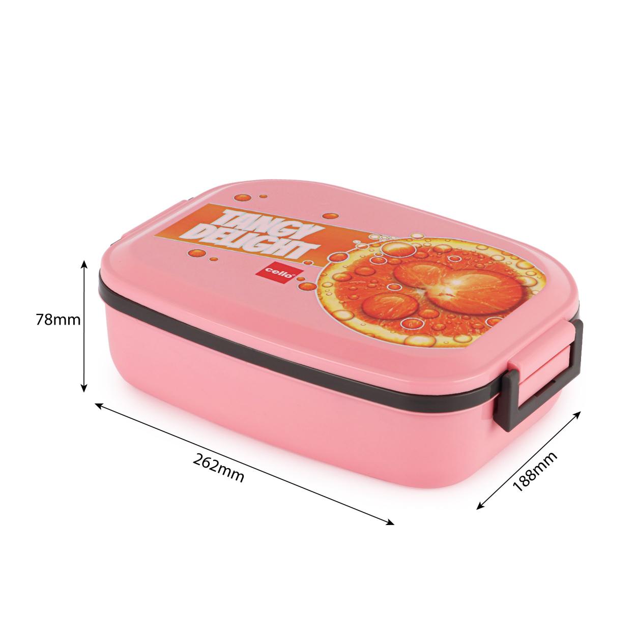 Doppler Plus Insulated Lunch Box Pink
