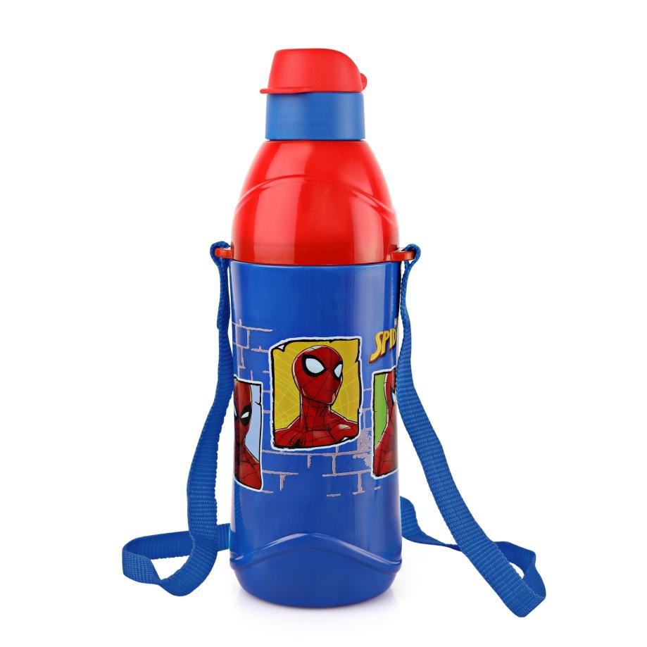 Puro Steel-X Kids Zee 600 Cold Insulated Water Bottle, 540ml Blue / 540ml / Spiderman