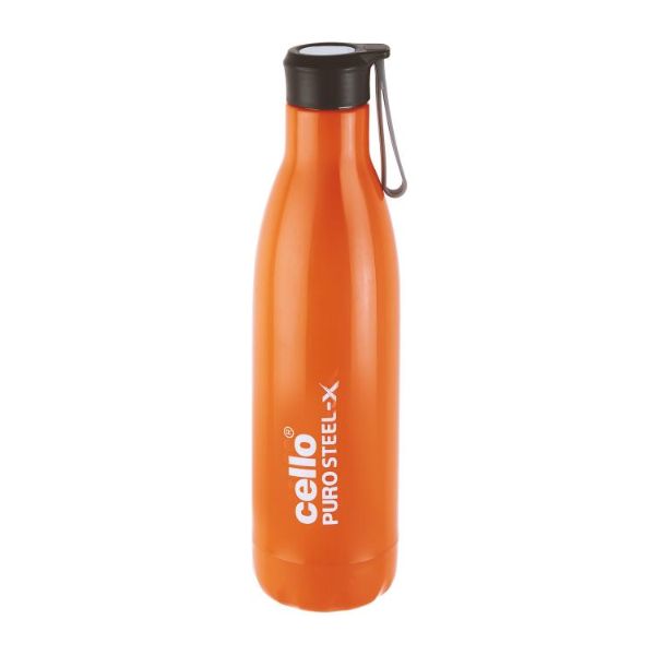 Puro Steel-X Rover 900 Water Bottle, 720ml Orange / 720ml / 1 Piece