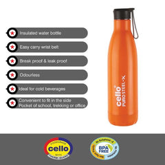 Puro Steel-X Rover 900 Water Bottle, 720ml Orange / 720ml / 1 Piece