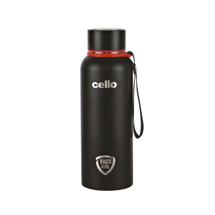 Duro Kent Flask, Vacusteel Water Bottle Black / 550ml