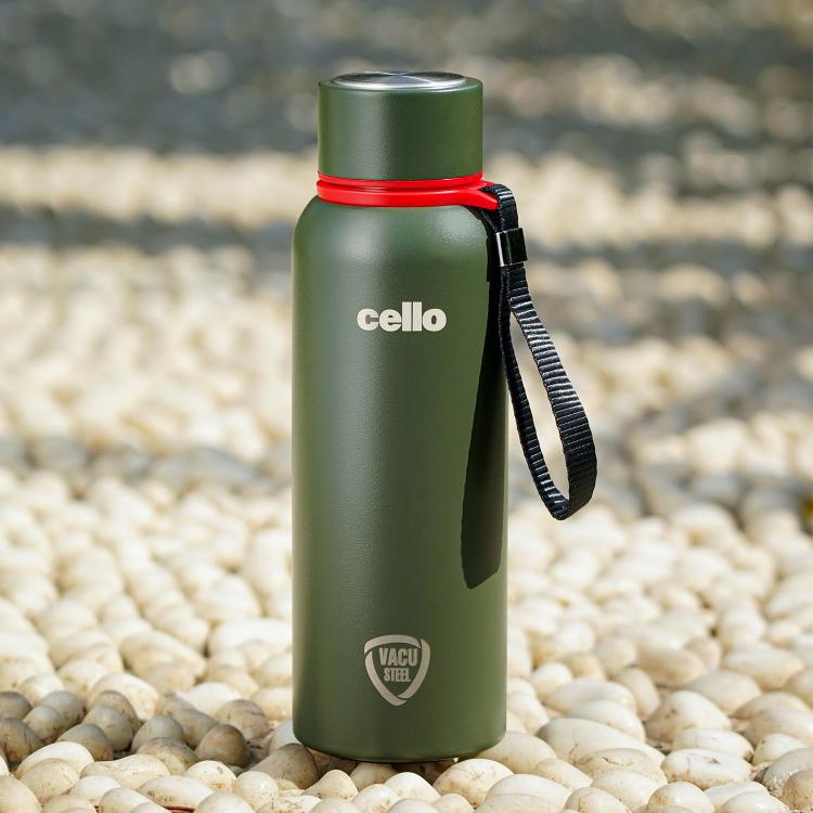 Duro Kent Flask, Vacusteel Water Bottle Military Green / 550ml