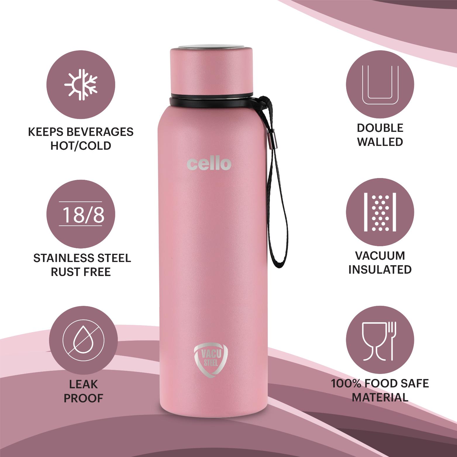 Duro Kent Flask, Vacusteel Water Bottle Bold Red / 900ml