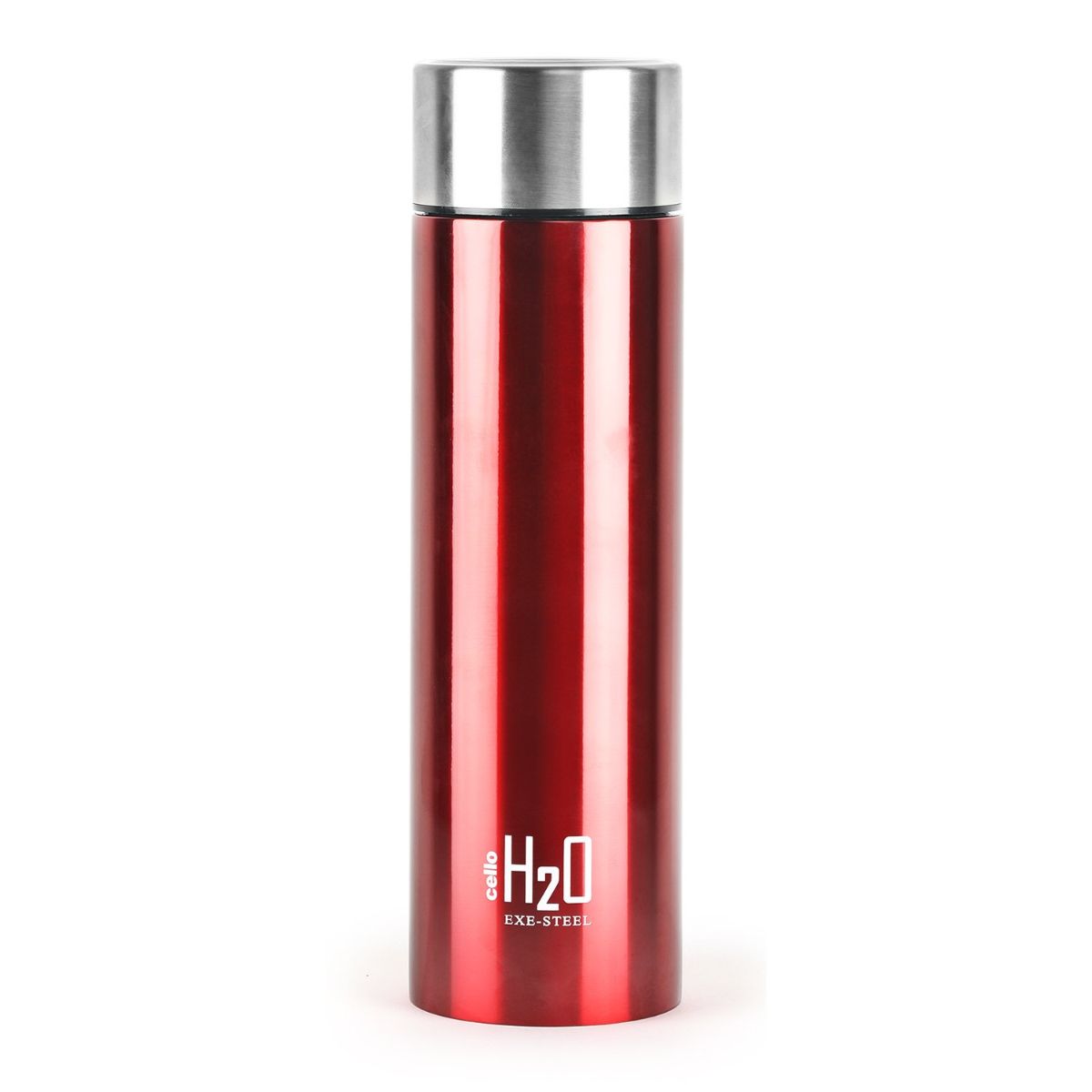 H2O Stainless Steel Water Bottle, 1000ml Red / 1000ml / 1 Piece
