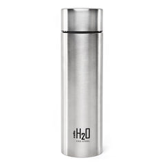 H2O Stainless Steel Water Bottle, 1000ml Silver / 1000ml / 1 Piece