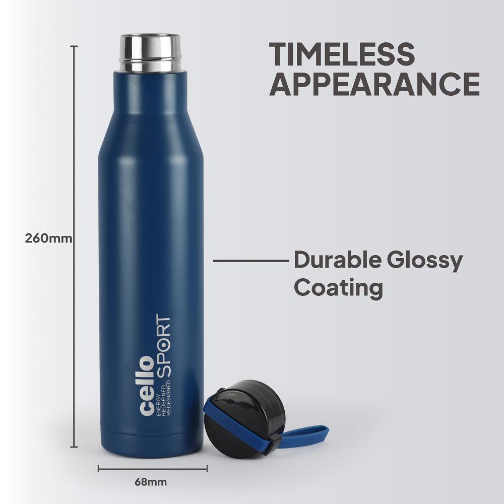 Maestro Thermosteel Flask Blue / 550ml