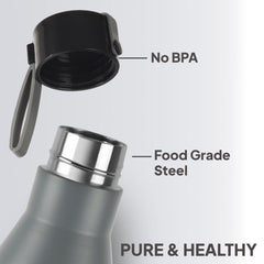 Maestro Thermosteel Flask Grey / 550ml