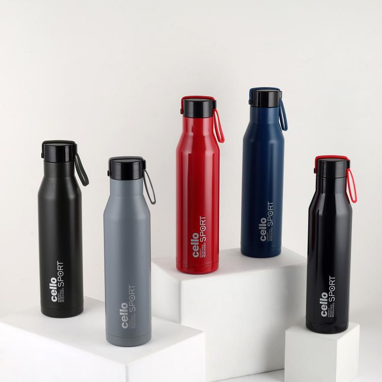 Maestro Flask, Vacusteel Water Bottle Grey / 550ml