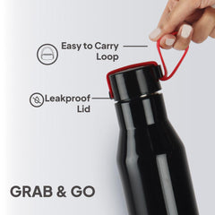 Maestro Flask, Vacusteel Water Bottle Black / 550ml