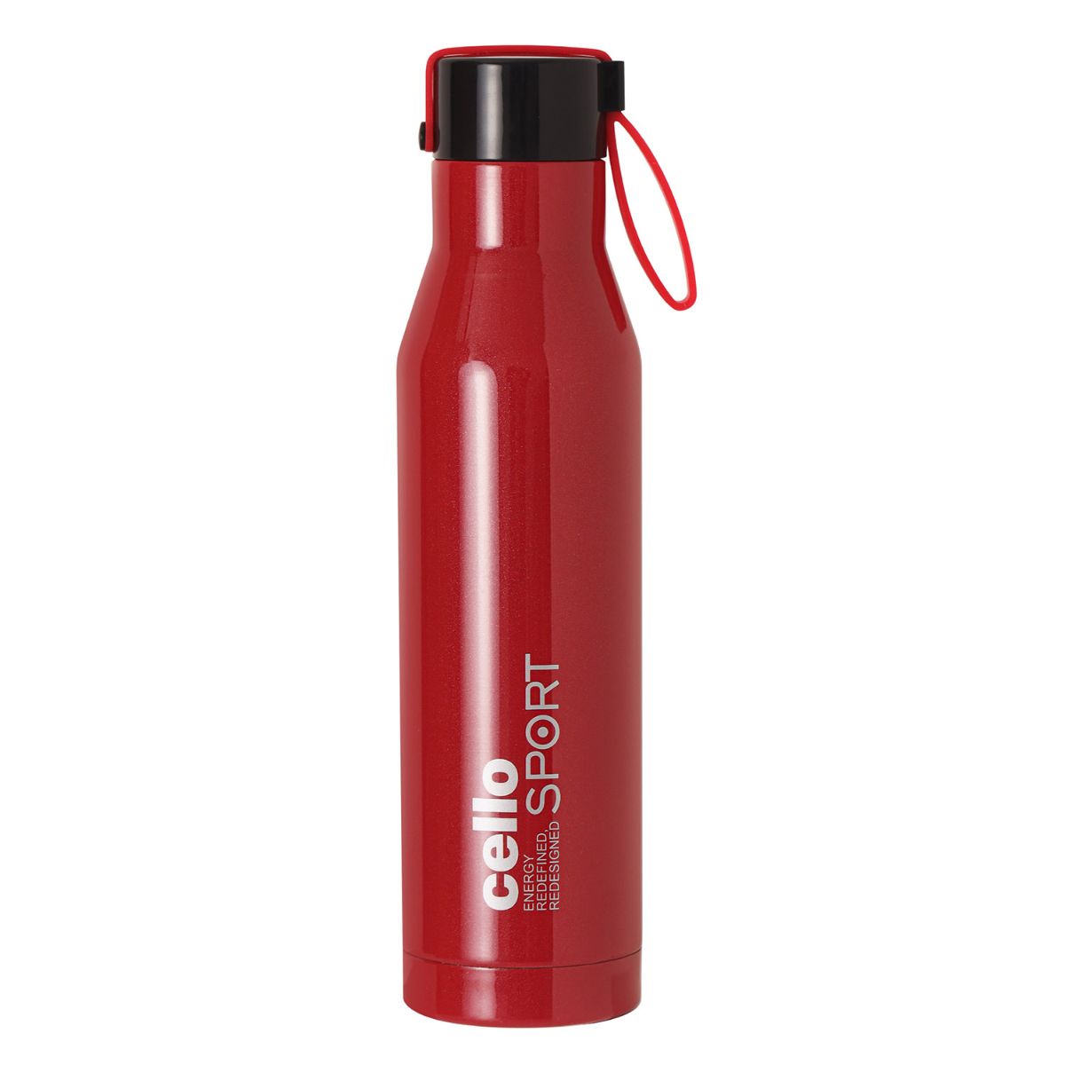 Maestro Flask, Vacusteel Water Bottle, Red / 550ml