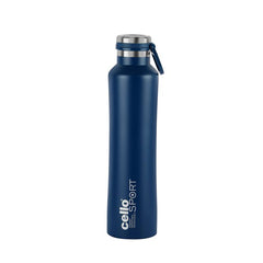 One Touch Flask, Vacusteel Water Bottle, 600ml Blue / 600ml / 1 Piece