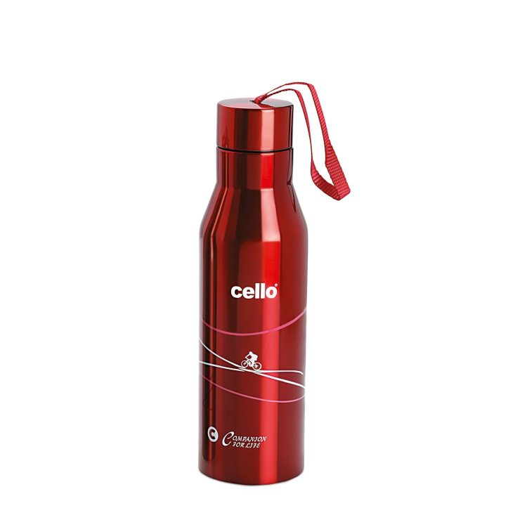 Red|Refresh Flask, Vacusteel Water Bottle, 750ml / 750ml