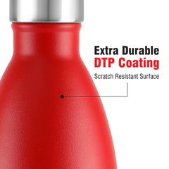 Duro Swift Flask, Vacusteel Water Bottle, 1000ml Red / 1000ml