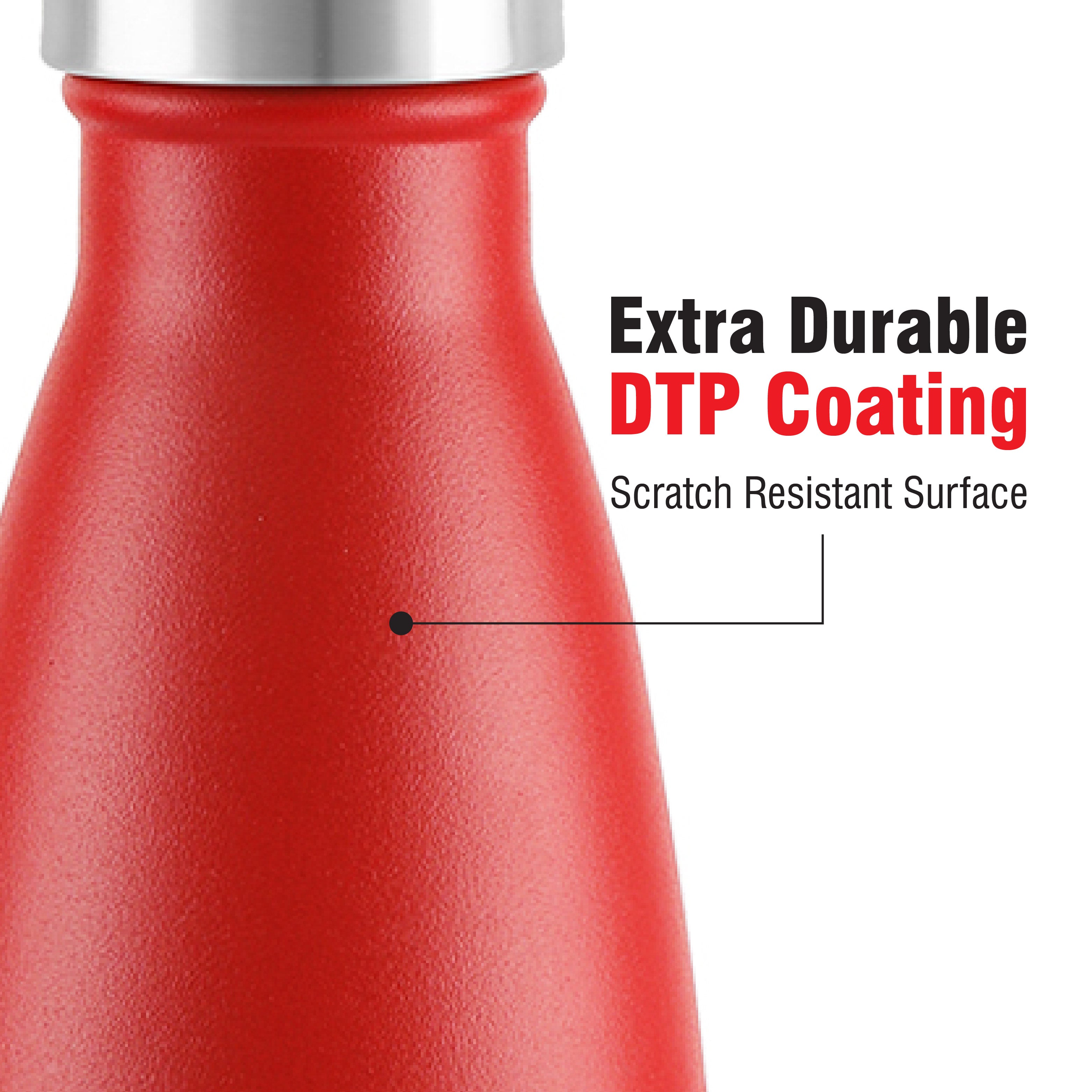 Duro Swift Flask, Vacusteel Water Bottle Red / 500ml