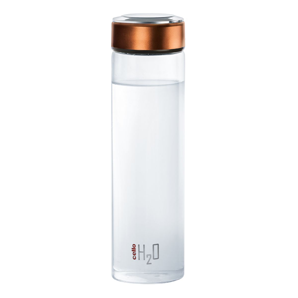 Buy Cello H2O Glass Fridge Water Bottle - Black Online at Best