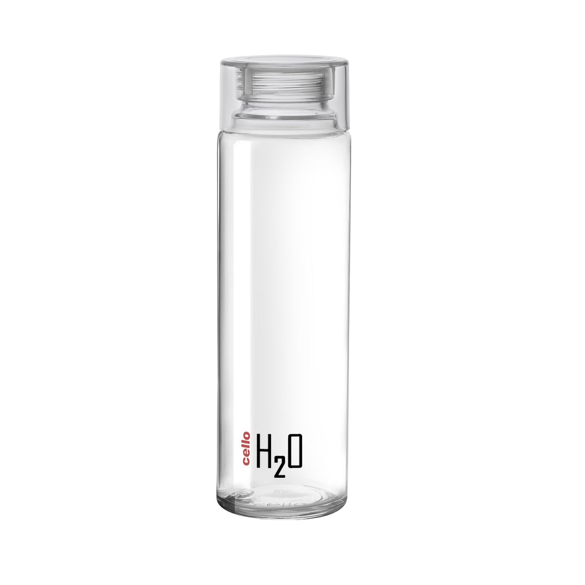 H2O Glass Water Bottle with Plastic Cap, 920ml Clear / 920ml / 1 Piece