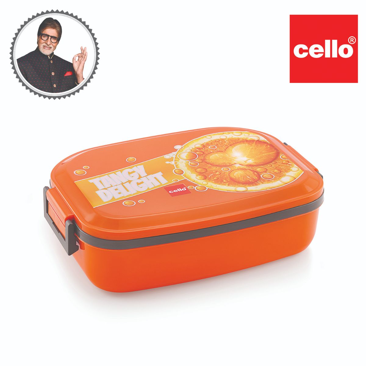 Doppler Plus Insulated Lunch Box Orange