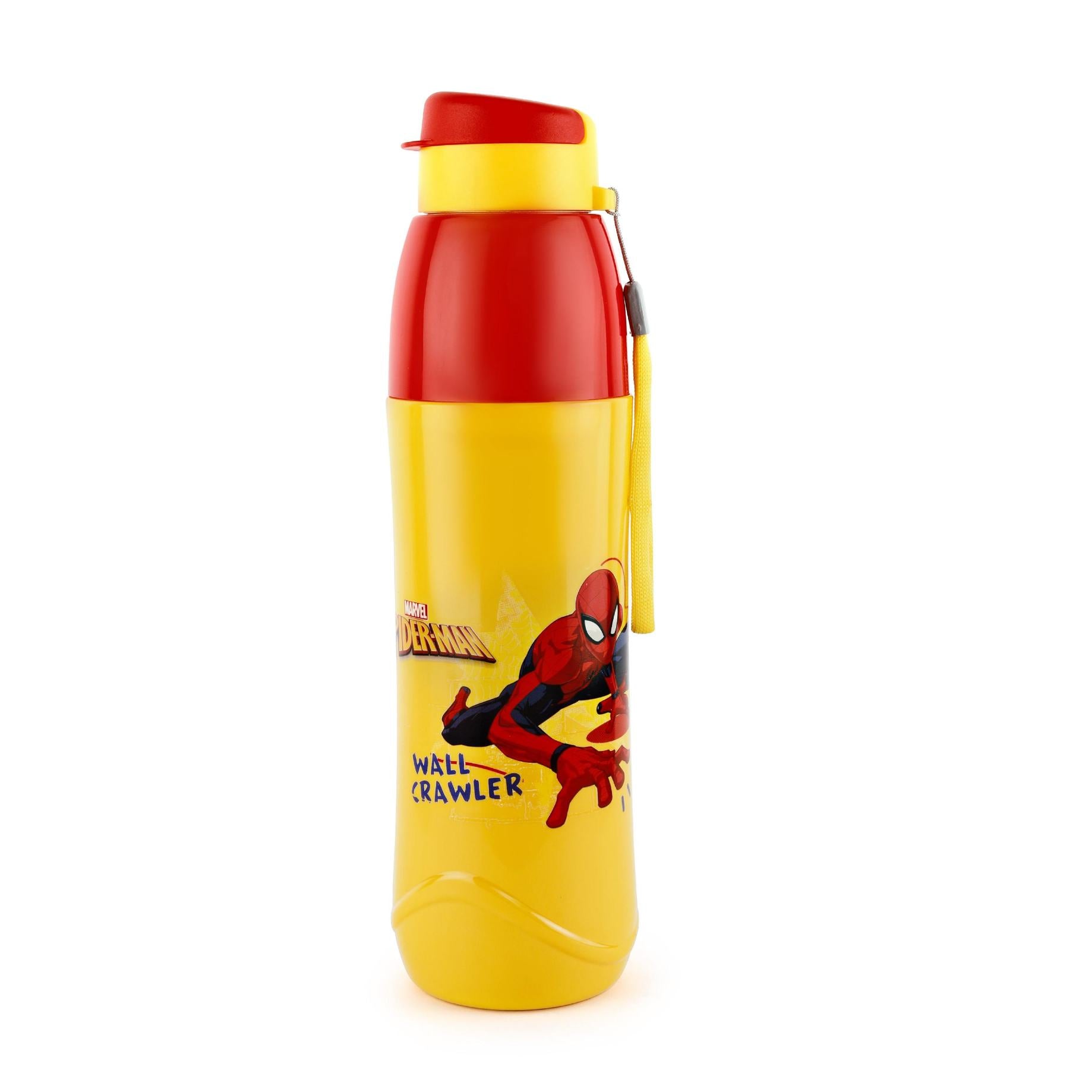 Puro Disney 600 Cold Insulated Kids Water Bottle, 520ml Yellow / 520ml / Spiderman