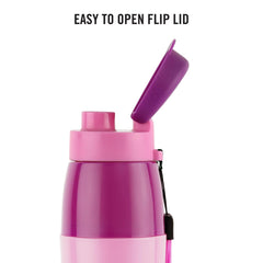 Puro Disney 600 Cold Insulated Kids Water Bottle, 520ml Pink / 520ml / Disney Princess