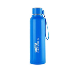 Puro Steel-X Benz 900 Water Bottle, 730ml Blue / 730ml / 1 Piece