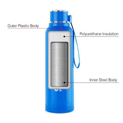 Puro Steel-X Benz 900 Water Bottle, 730ml Blue / 730ml / 1 Piece