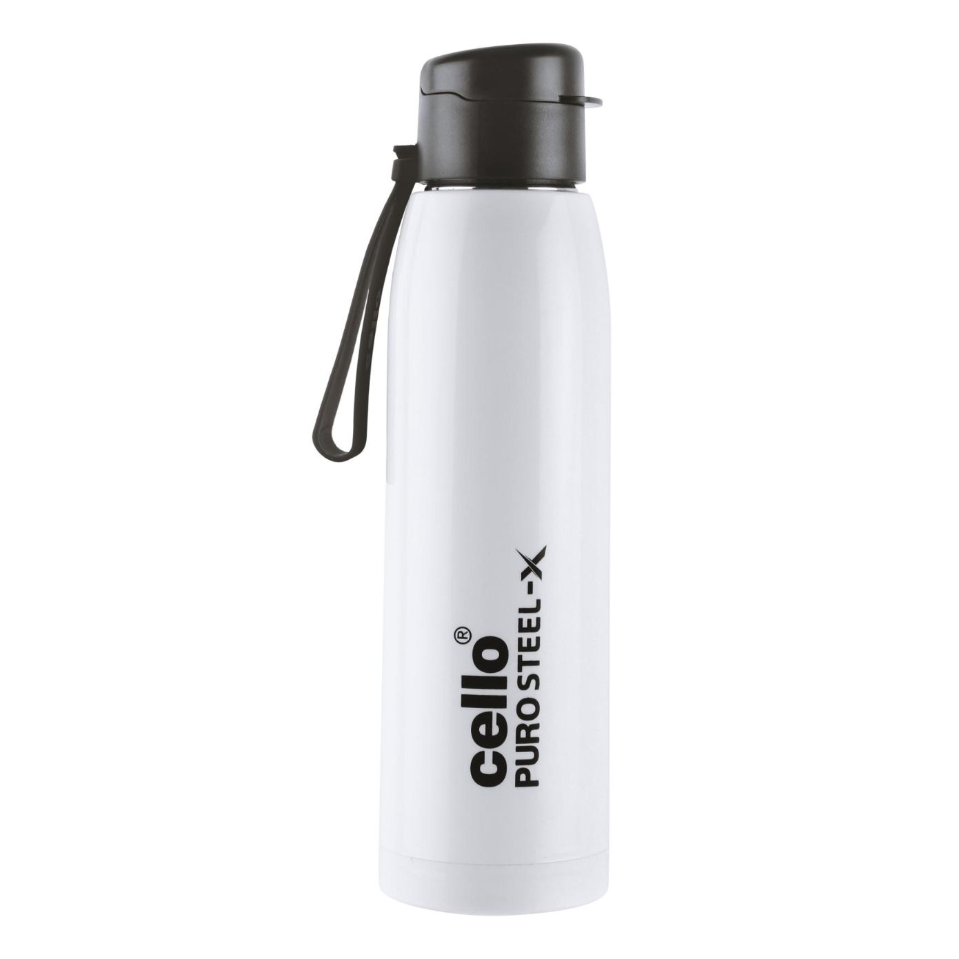 Puro Steel-X Cooper 900 Water Bottle, 740ml White / 740ml / 1 Piece