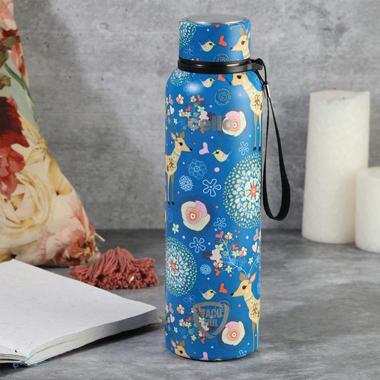 Blue|Deezee Kent, Vacusteel Water Bottle, 900ml / 900ml