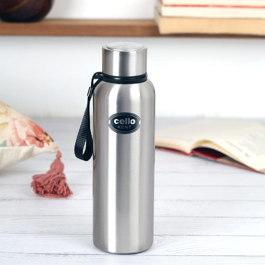 Silver|Kent Flask, Vacusteel Water Bottle, 550ml / 550ml