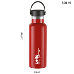 Aqua Bliss Flask, Vacusteel Water Bottle / 600ml