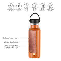 Aqua Bliss Flask, Vacusteel Water Bottle / 600ml