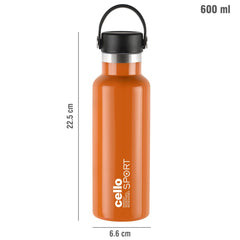 Aqua Bliss Flask, Vacusteel Water Bottle / 600ml