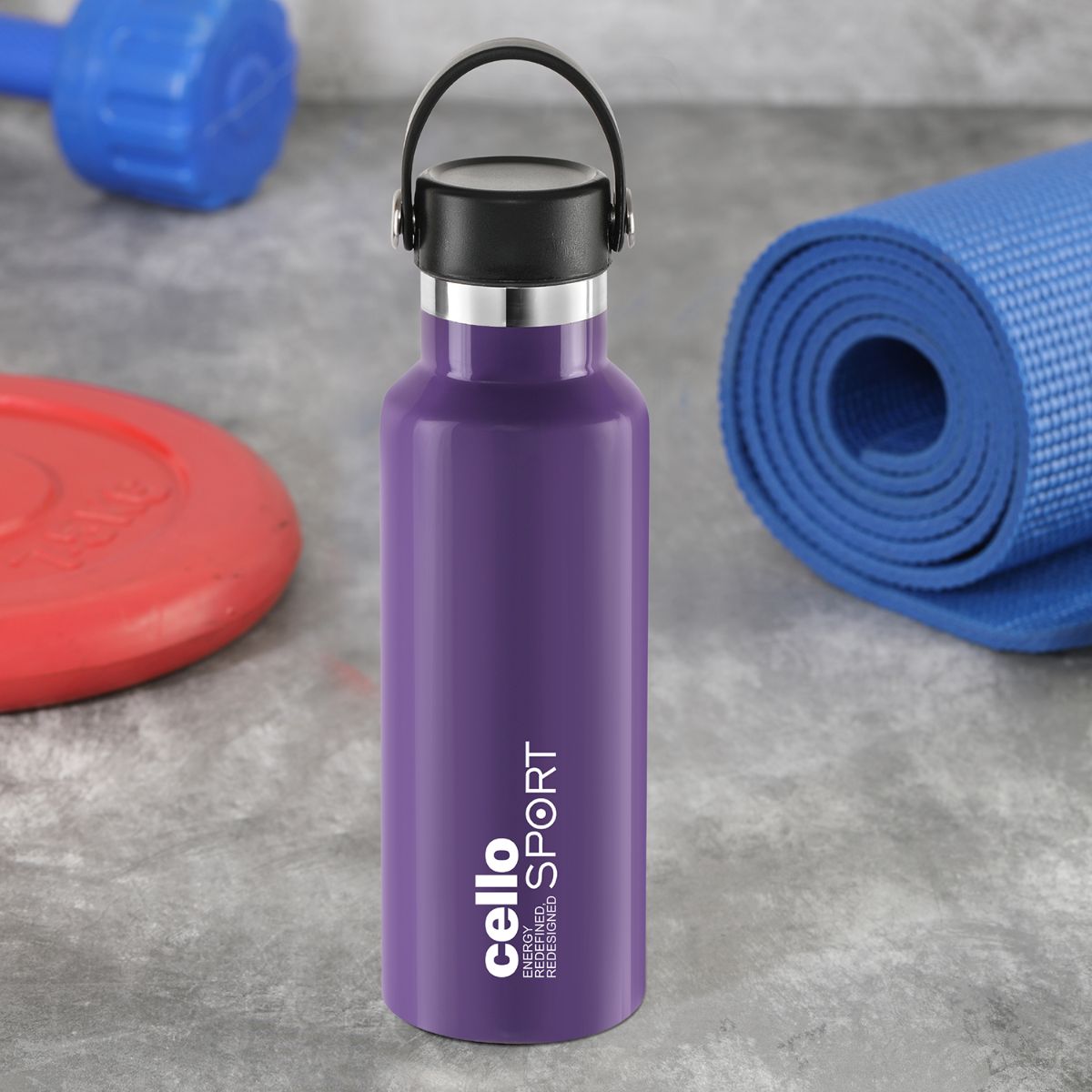 Aqua Bliss Flask, Vacusteel Water Bottle / 600ml