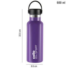 Aqua Bliss Flask, Vacusteel Water Bottle / 600ml