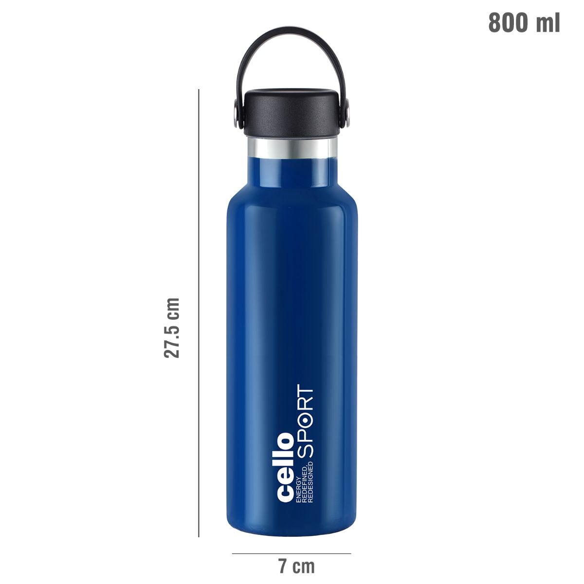 Aqua Bliss Flask, Vacusteel Water Bottle / 800ml