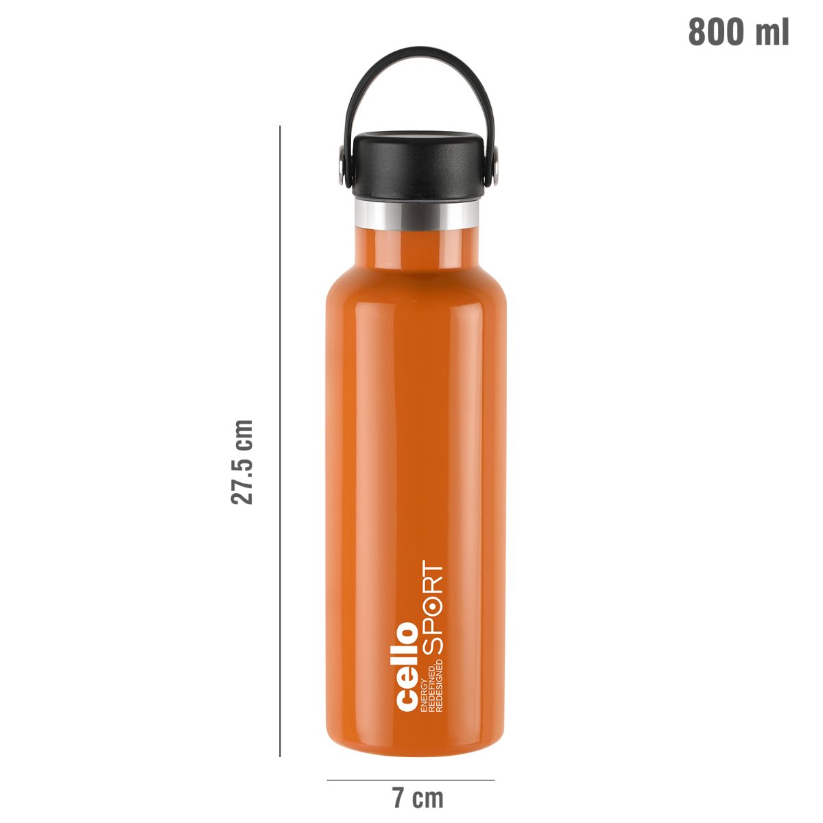 Aqua Bliss Flask, Vacusteel Water Bottle / 800ml