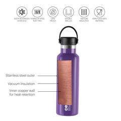 Aqua Bliss Flask, Vacusteel Water Bottle / 800ml