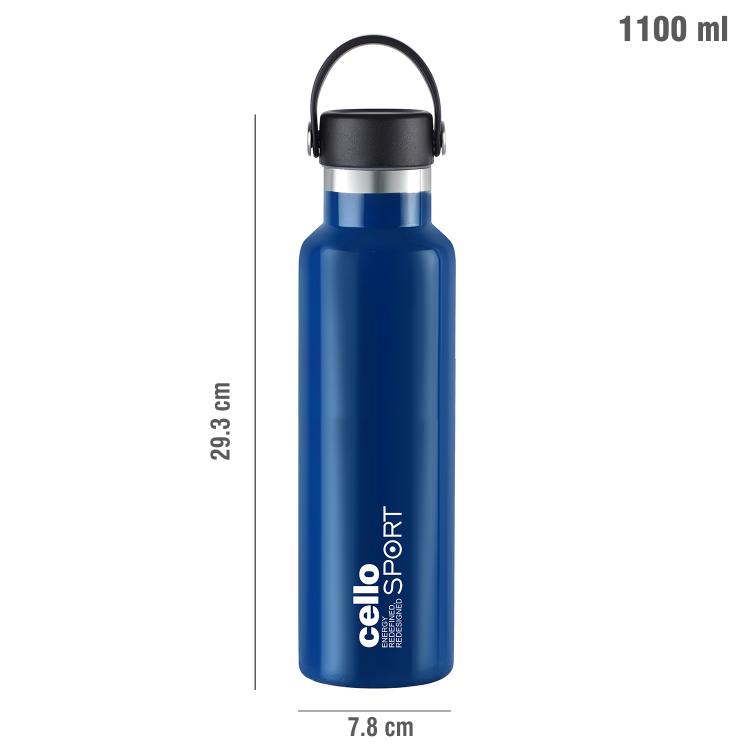 Aqua Bliss Flask, Vacusteel Water Bottle, 1100ml / 1100ml