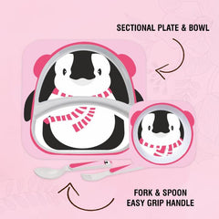 Kids Penguin Meal Set