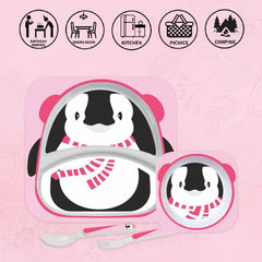 Kids Penguin Meal Set