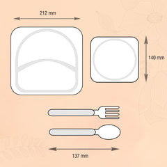 Kids Zebra Meal Set