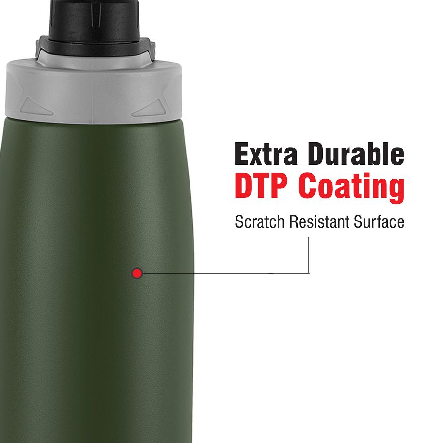 Duro Sports, Vacusteel Water Bottle, 1100ml Green / 1100ml / 1 Piece