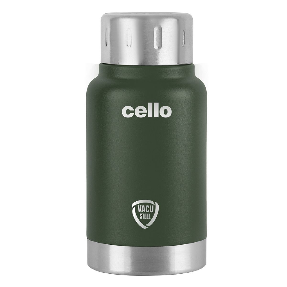 Duro Top Flask, Vacusteel Water Bottle, 180ml Green / 180ml