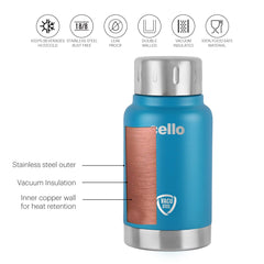 Duro Top Flask, Vacusteel Water Bottle / 180ml